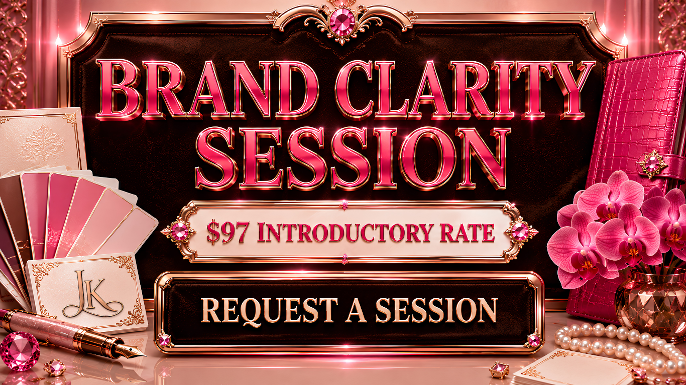 Brand Clarity Session — $97 introductory rate — Request a Session